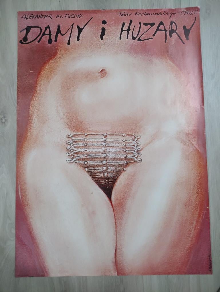 Affiche 'The Lady and the Hussar', Collections, Posters & Affiches, Enlèvement