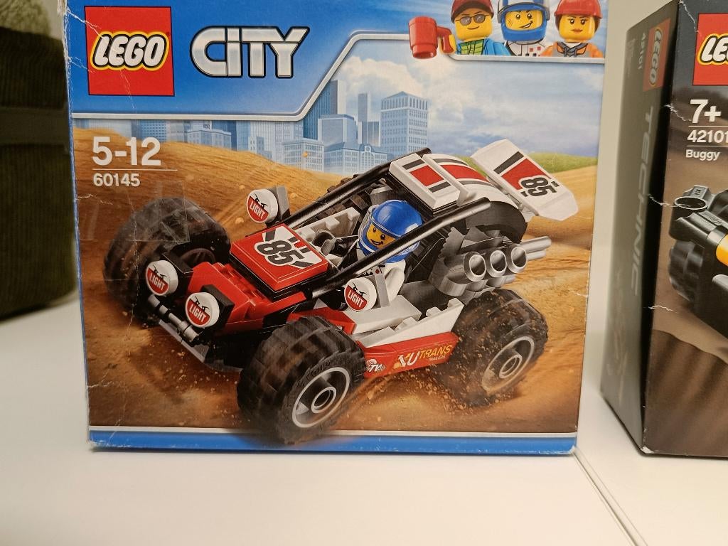 Lego 60145 buggy city, Ophalen, Zo goed als nieuw, Complete set, Lego
