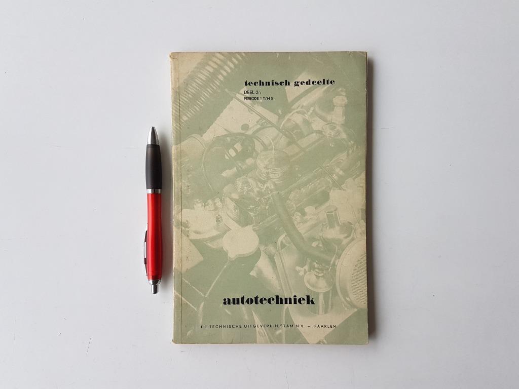 Cahier d'étude de Technique Automobile de 1960, Enlèvement ou Envoi