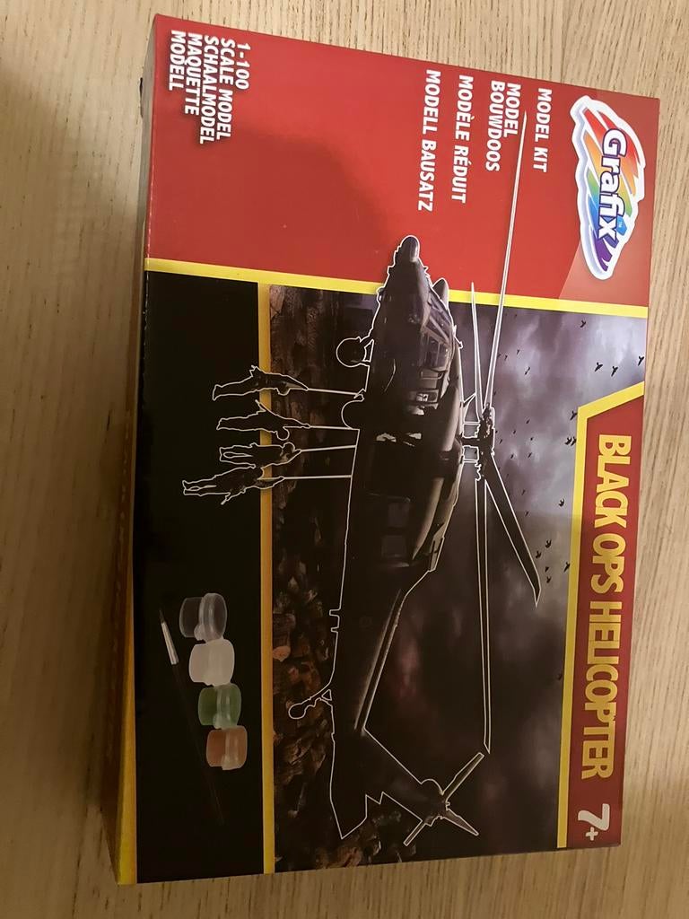 Hélicoptère Grafix Black Ops, Enlèvement ou Envoi, Neuf