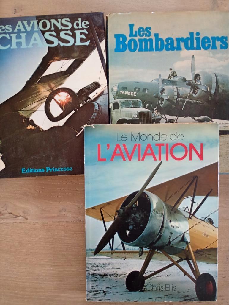 Lot 3 livres aviation Ed Princesse TBE, Boeken, Oorlog en Militair, Gelezen, Luchtmacht, Ophalen of Verzenden