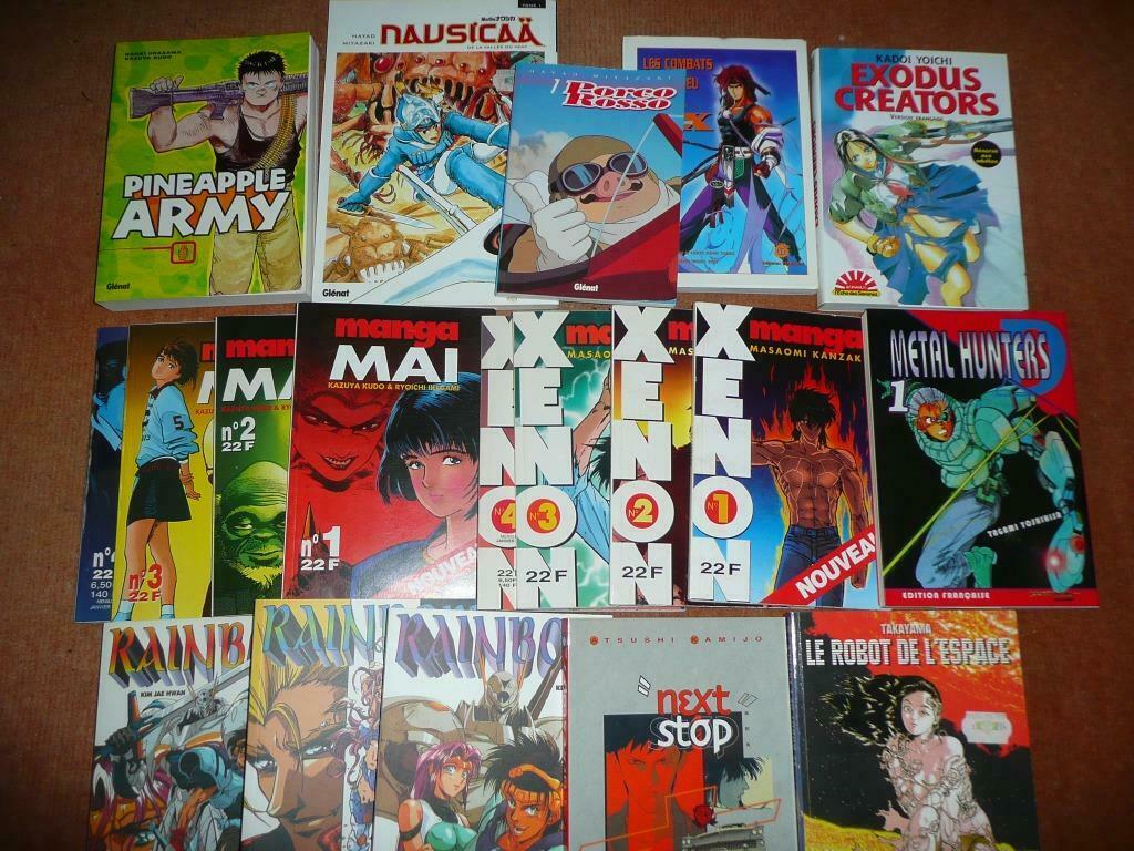 gros lot de mangas francais ou japonais, Ophalen of Verzenden