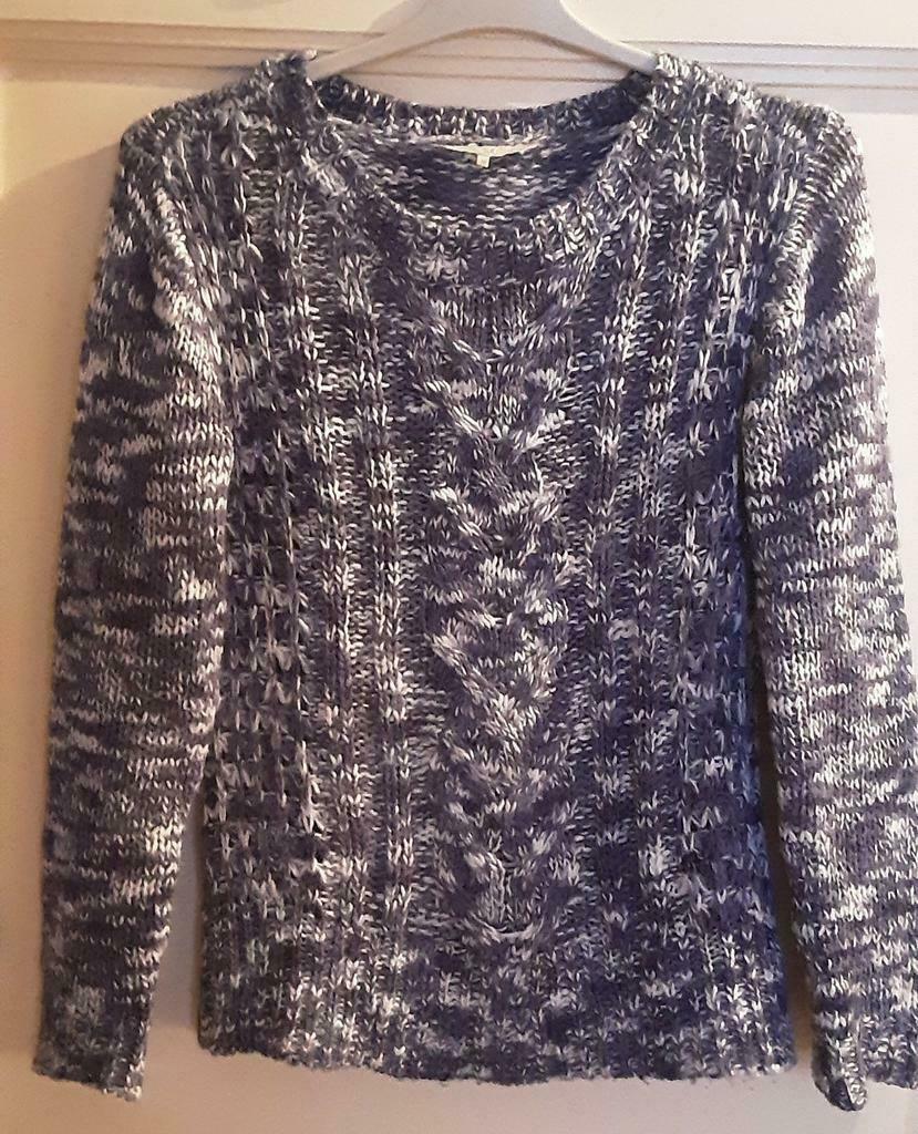 Pull maille laine T.M, Enlèvement ou Envoi, Comme neuf, Taille 38/40 (M), Bleu