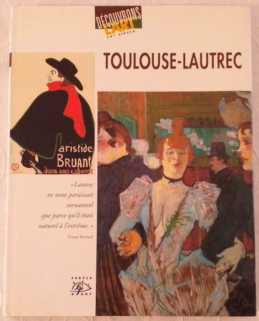 Toulouse-Lautrec - Editions Cercle d'Art, 1995., Ophalen of Verzenden, Zo goed als nieuw, Schilder- en Tekenkunst