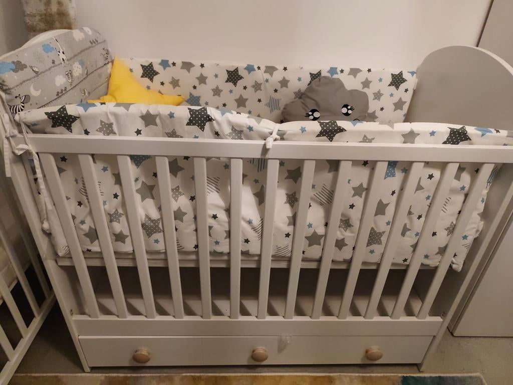 Bed met matras, Kinderen en Baby's, Babyparken, Ophalen of Verzenden