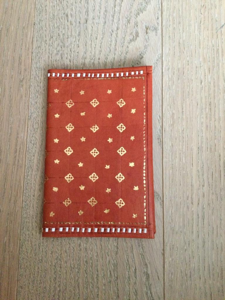Portefeuille in leer, Ophalen of Verzenden, Zo goed als nieuw, Bruin, Leder