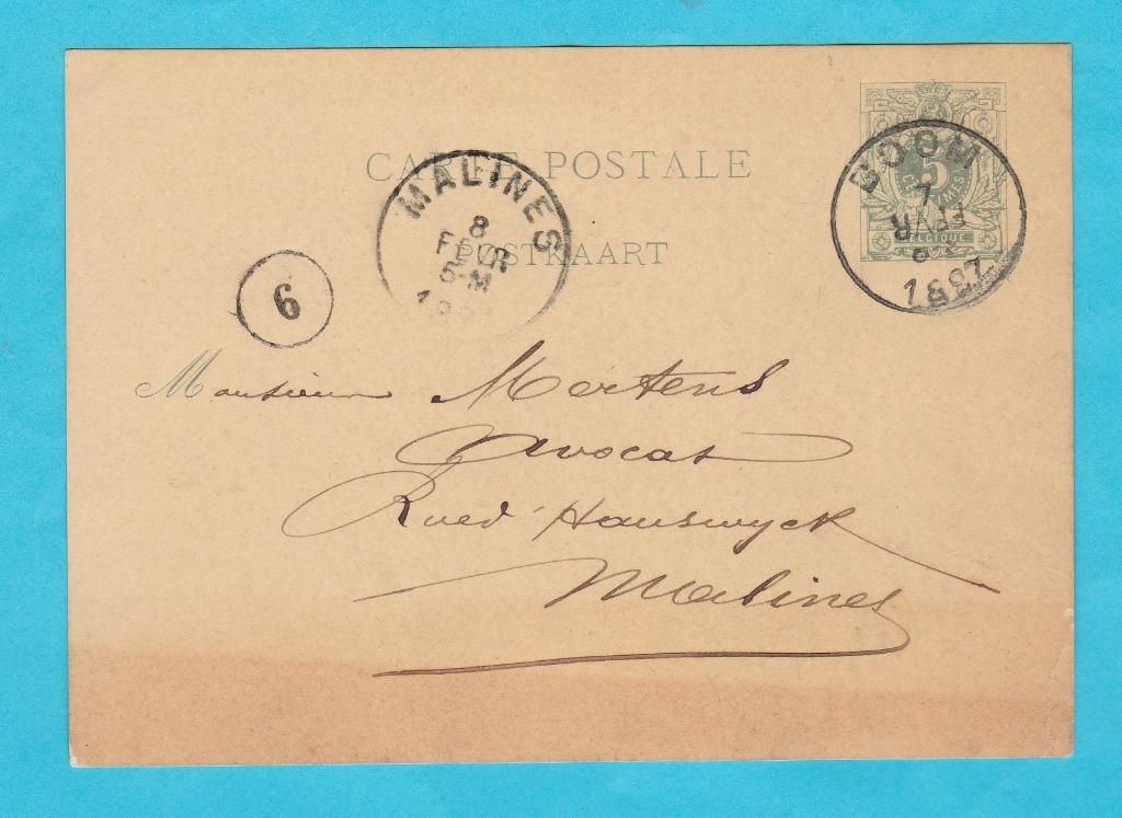 OUDE BRIEFKAARTEN (4 stuks), Enlèvement ou Envoi, Carte postale