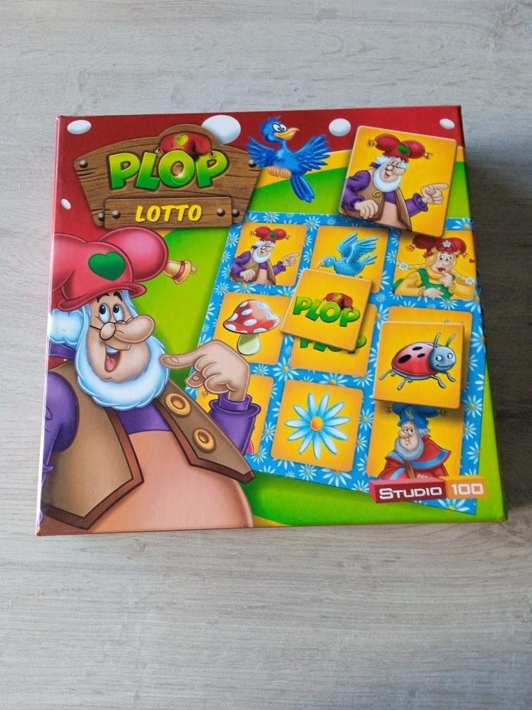 Studio 100 : Plop Lotto, Drie of vier spelers, Ophalen of Verzenden, Zo goed als nieuw, Studio 100