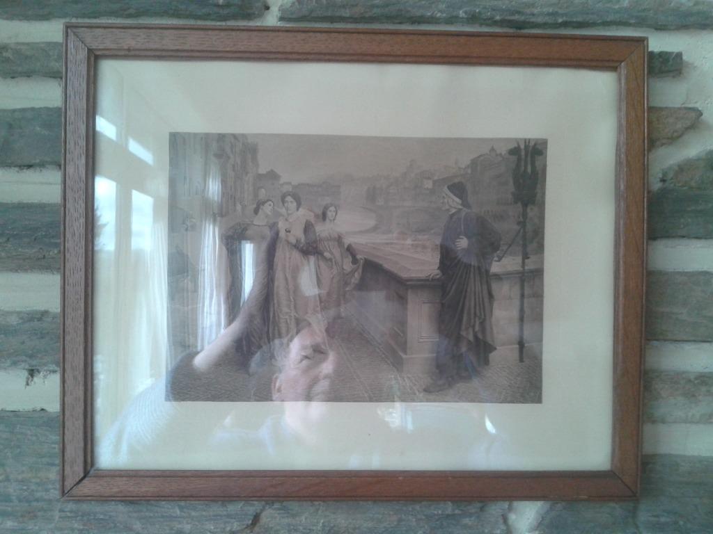 ANTIEKE GRAVURE VAN HENRY HOLIDAY, Ophalen of Verzenden