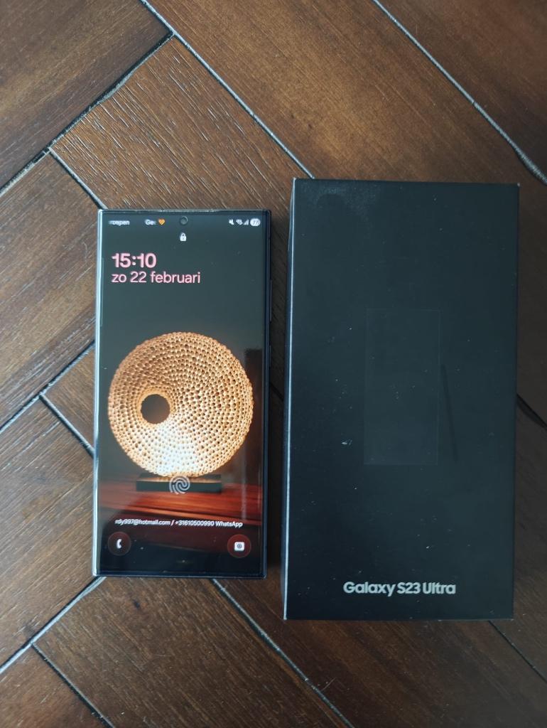 Samsung galaxy S23 Ultra 1TB, Telecommunicatie, Mobiele telefoons | Samsung, Zwart, Touchscreen, Ophalen of Verzenden, Zo goed als nieuw