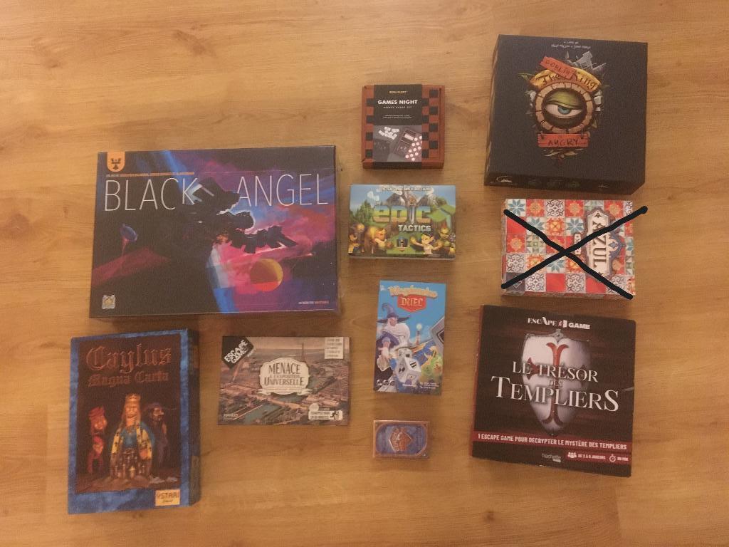 Jeux de société (lot séparable), Hobby en Vrije tijd, Ophalen, Gebruikt
