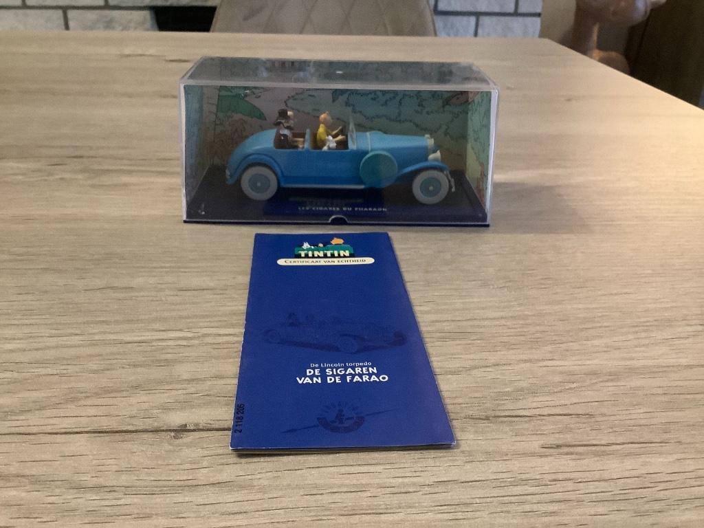 Voiture miniature Tintin Les cigares du Pharaon (Nouveauté), Enlèvement ou Envoi, Tintin, Comme neuf