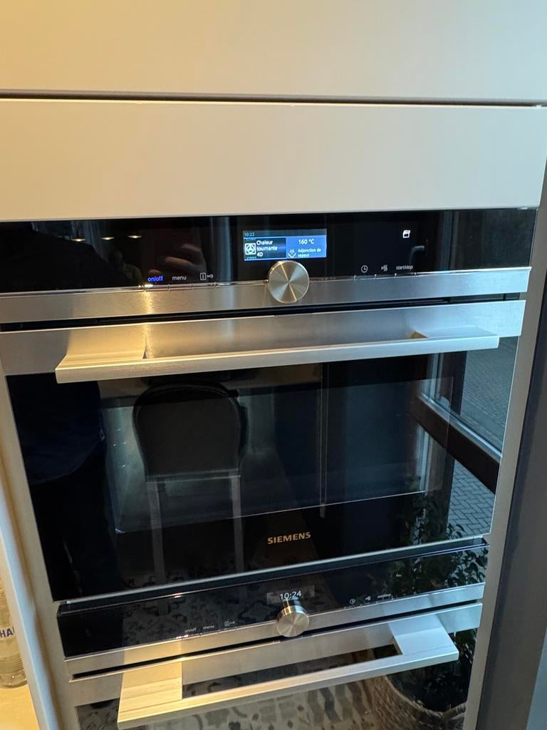 Four à vapeur Siemens neuf, Hete lucht, Oven, Nieuw, Inbouw