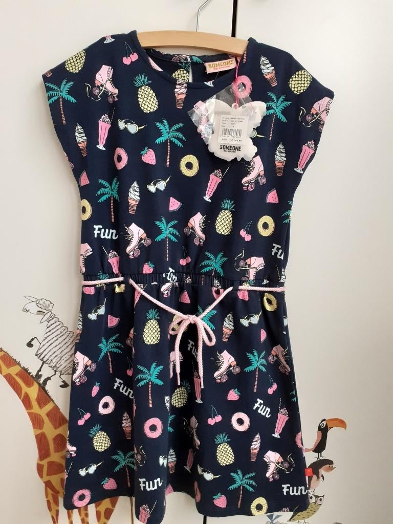 Jurk Someone maat 128 (nieuw met label), Kinderen en Baby's, Kinderkleding | Maat 128, Meisje, Nieuw, Ophalen of Verzenden, Someone
