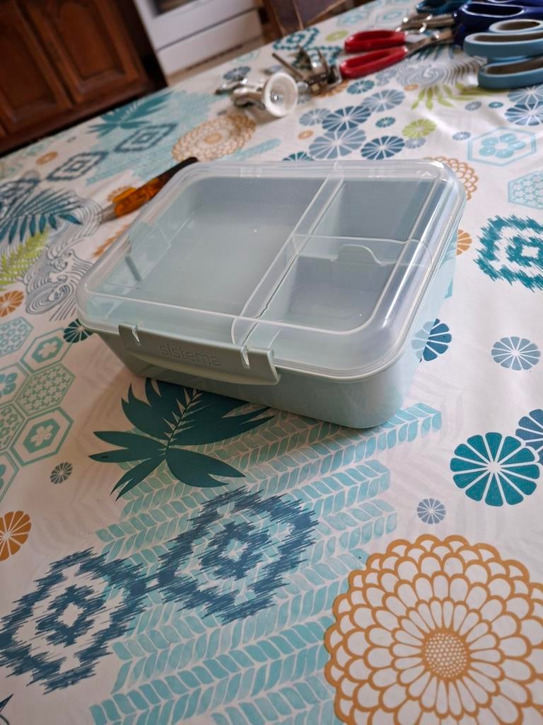 Boite pour aliments Sistema à compartiments.Neuve., Enlèvement ou Envoi