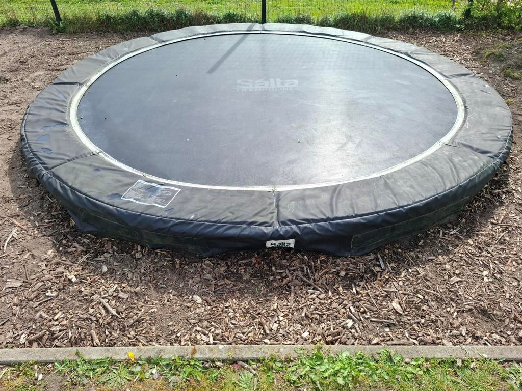 Salta trampoline, Ophalen