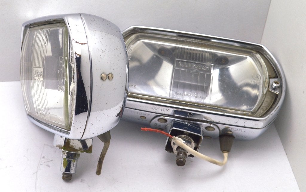 Projecteurs Lucas FT/LR8 pour voitures anciennes, rallye, Autos : Pièces & Accessoires, Enlèvement ou Envoi, Utilisé, Mini