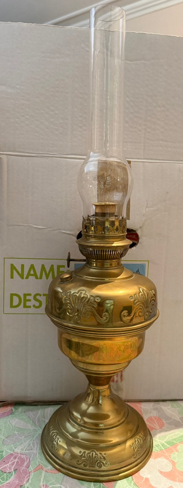 Petroleumlamp, Enlèvement
