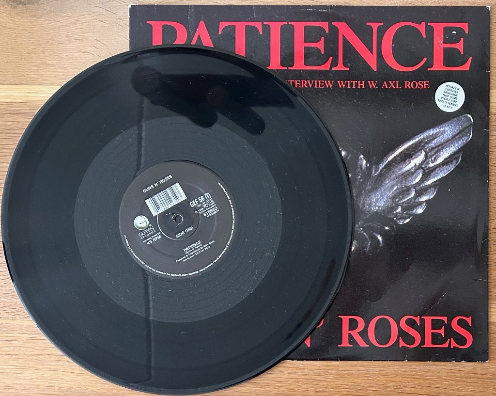 GUNS 'N ROSES - Patience / Rocket queen ( 12# ), 12 pouces, Heavy metal, Comme neuf, Envoi