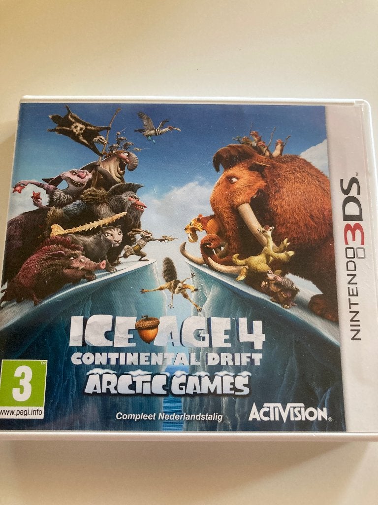 Nintendo 2DS - 3DS - Ice Age 4 - originele doos, Ophalen of Verzenden, Zo goed als nieuw, Avontuur en Actie, Vanaf 3 jaar