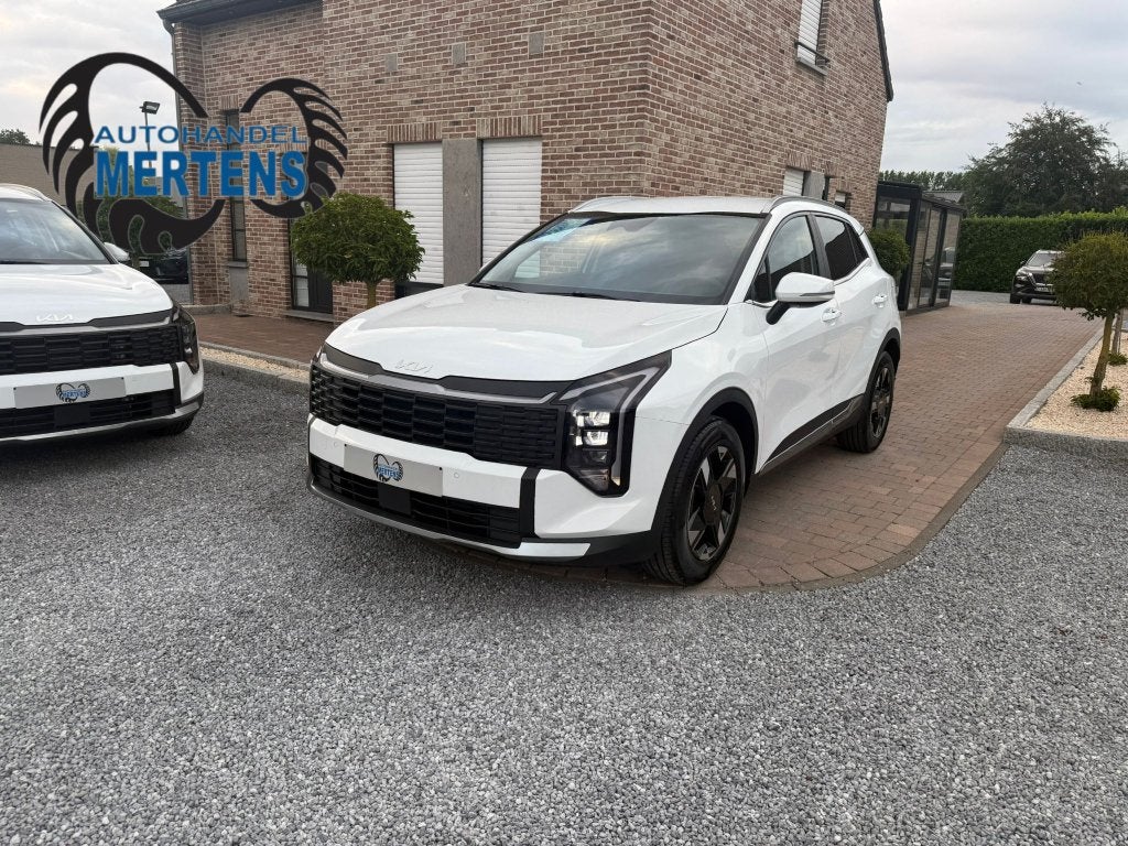 Kia Sportage 1.6 T-GDi 150PK DCT NAV AR/CAM NIEUW 0KM, Automaat, Stof, 4 cilinders, Wit