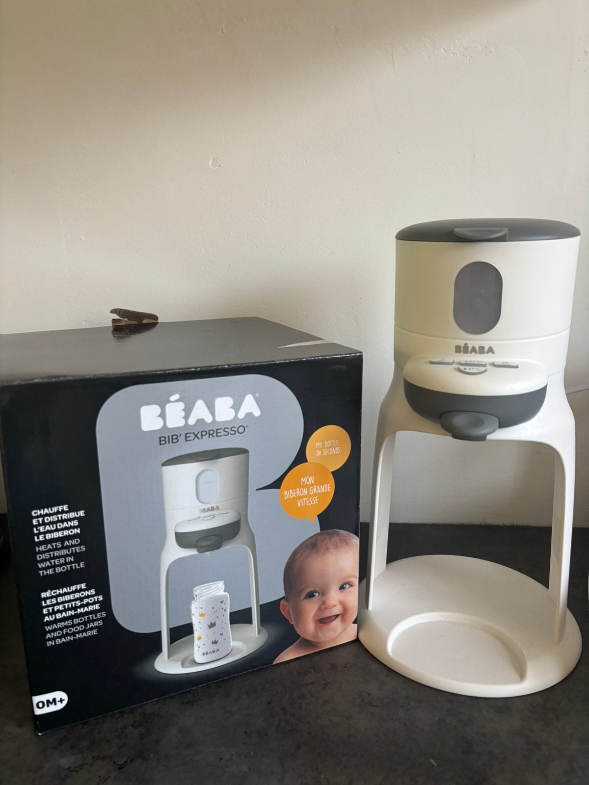 Béaba Bib Expresso flessenverwarmer, Kinderen en Baby's, Ophalen, Nieuw