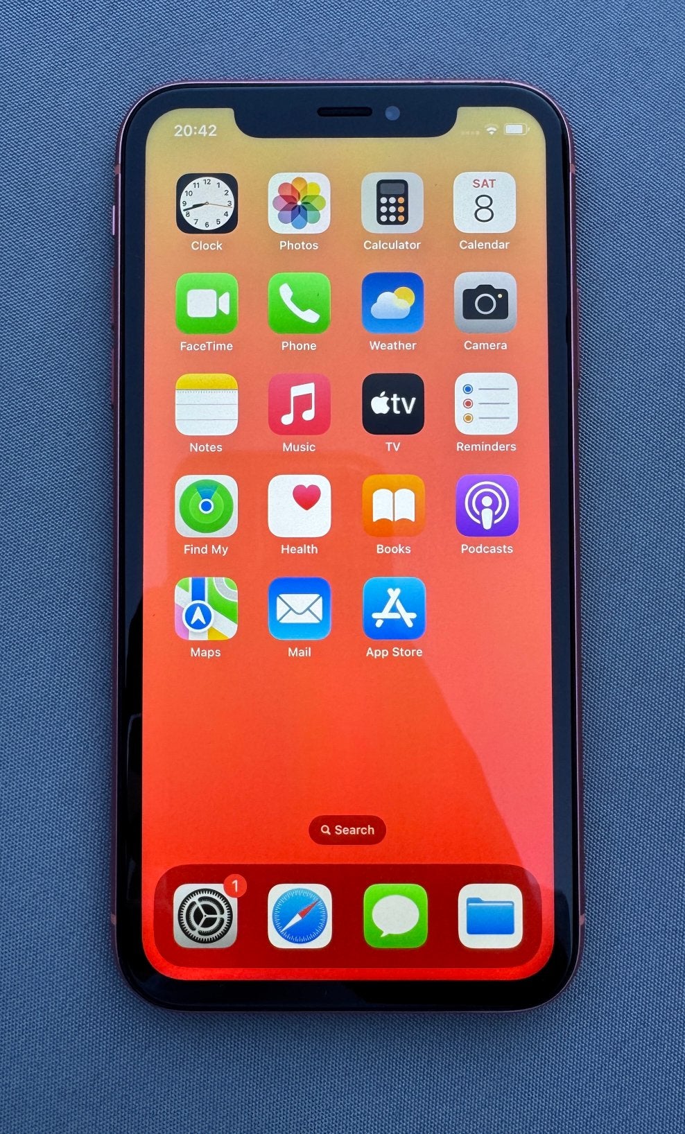 iPhone XR Koraal 128GB in nieuwstaat, Telecommunicatie, Mobiele telefoons | Apple iPhone, 80 %, 128 GB, IPhone XR, Ophalen of Verzenden