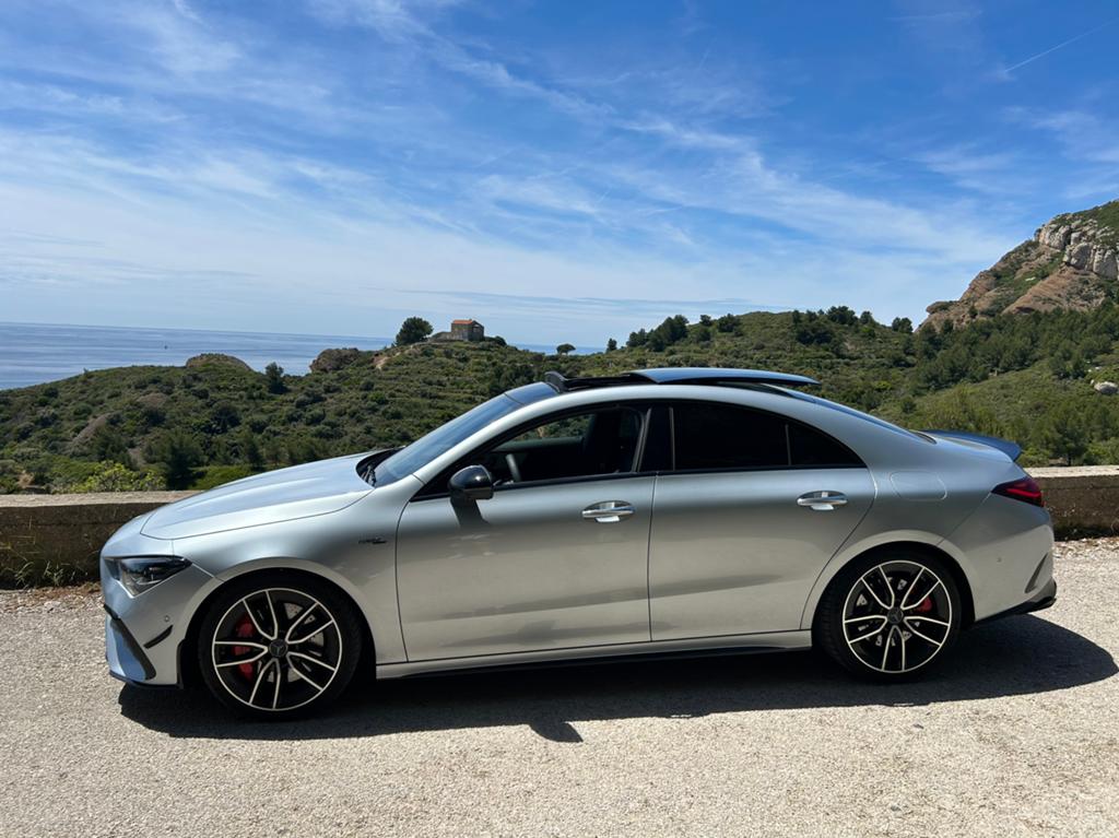 Mercedes-Benz CLA35 AMG 4Matic+, Autos, Achat, Euro 6, Entretenue par le concessionnaire, Noir