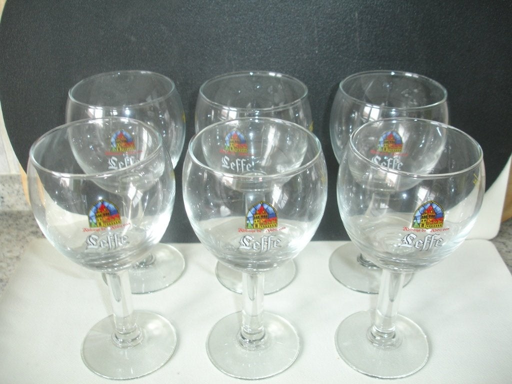 Bierglazen van Leffe, 20cl, dégustatieglazen, Collections, Marques de bière, Enlèvement ou Envoi, Comme neuf, Verre ou Verres