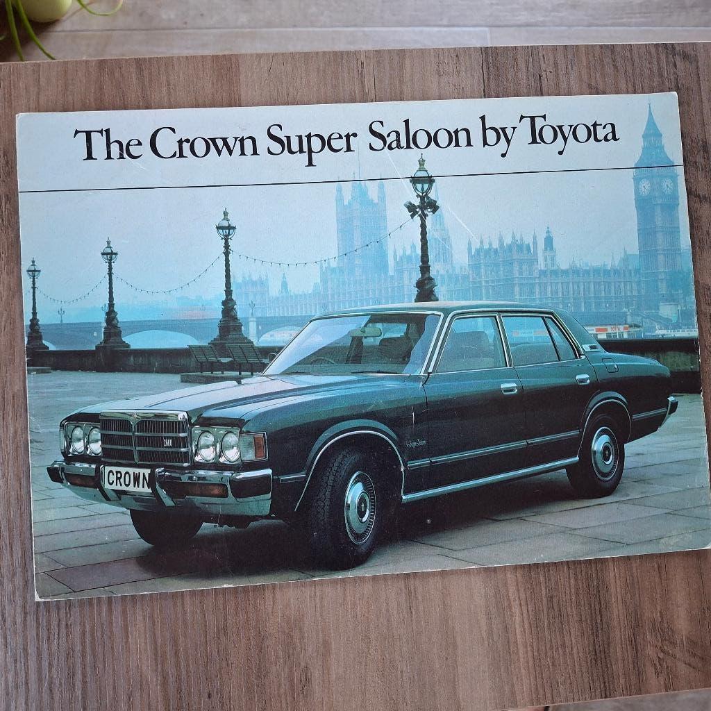 TOYOTA - The Crown Super Saloon  JULY 1978, Boeken, Ophalen of Verzenden, Gelezen, Toyota