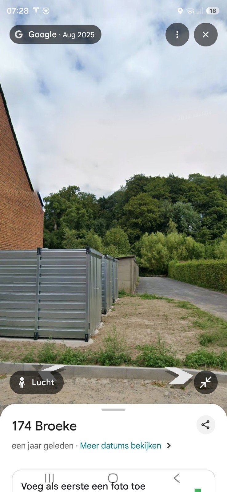 garage te huur broeke te ronse