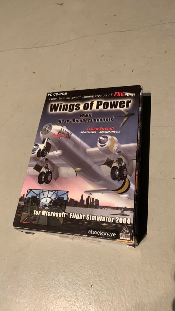Wings of power ww2 heavy bombers and jets flight simulator, Ophalen, Zo goed als nieuw