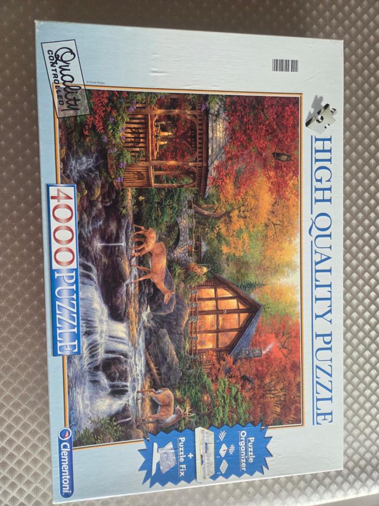 Puzzel, Ophalen, Meer dan 1500 stukjes, Gebruikt, Legpuzzel