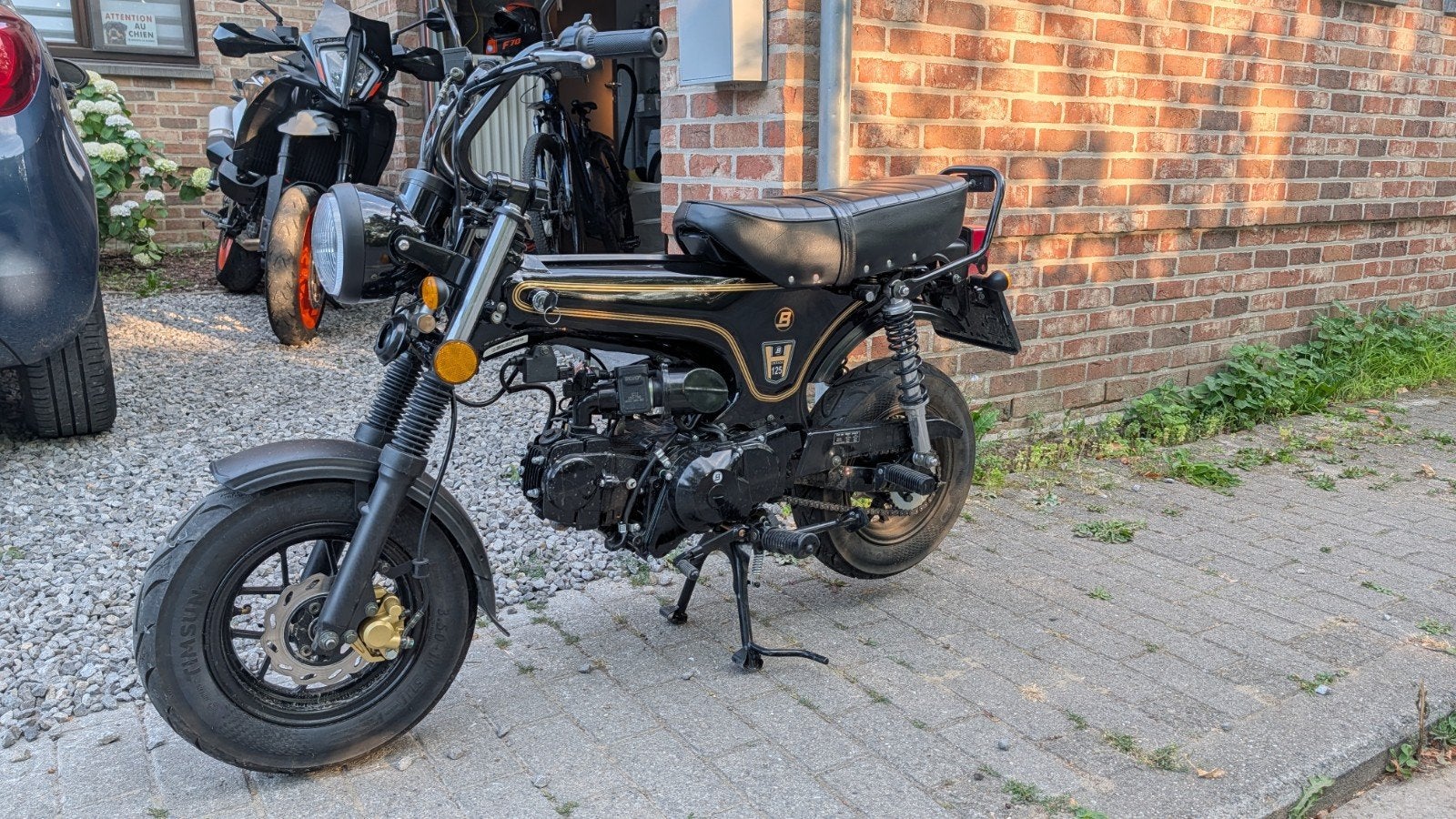 Bluroc Heritage 125cc – État NEUF (282 km) - type Dax, Particulier