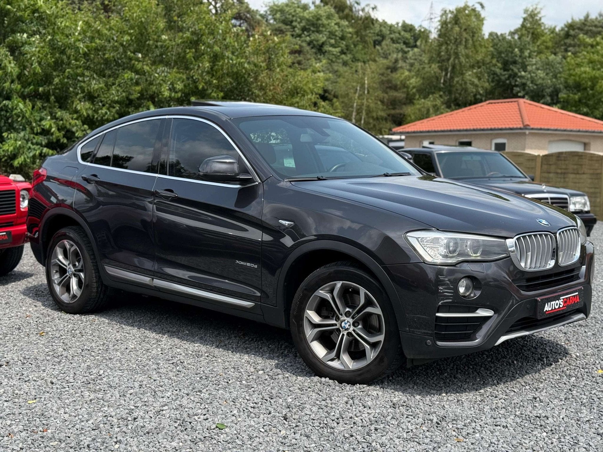 BMW X4 2.0 dA xDrive20 X-line full opties zuinige SUV GRT, Autos, BMW, Cuir, Argent ou Gris, Achat, 143 kW