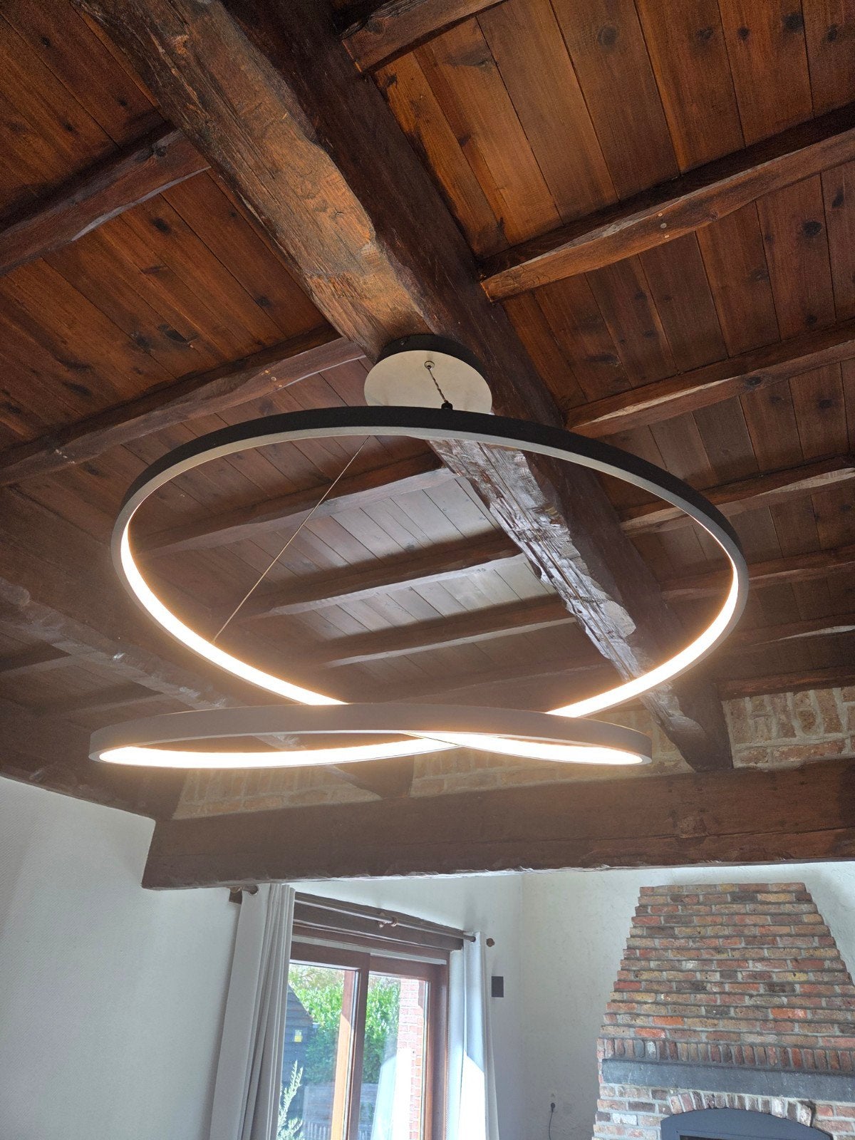 a vendre luminaire suspendu led 125€, Enlèvement, LED