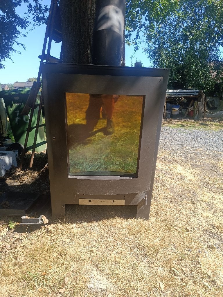 Houtkachel, Huis en Inrichting, Kachels, Ophalen, Gebruikt, Houtkachel, Vrijstaand