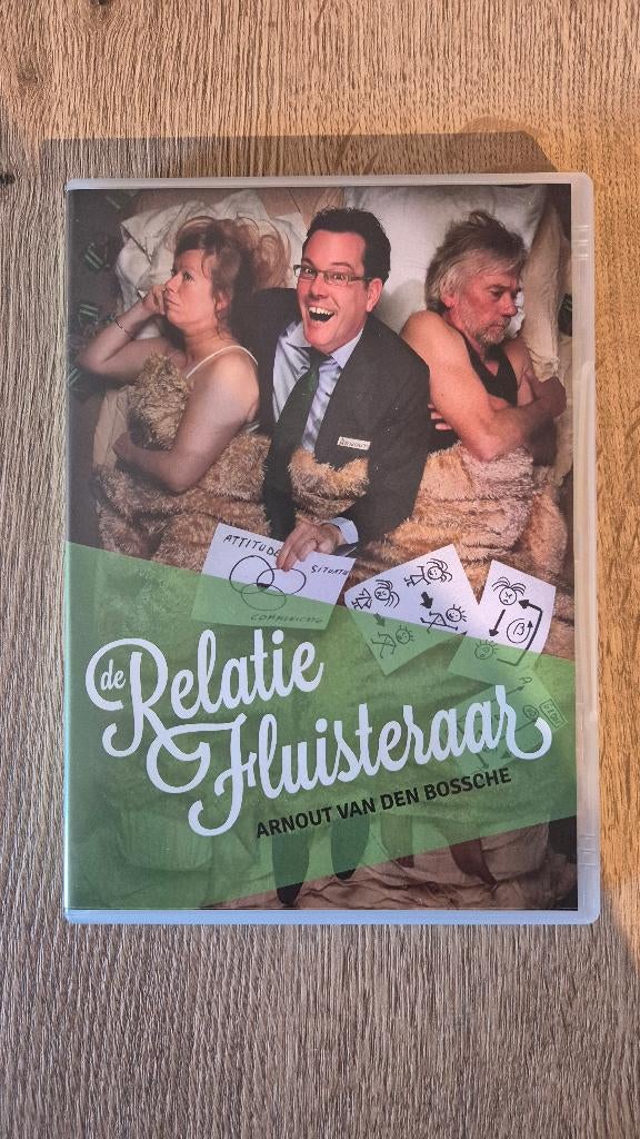 De Relatiefluisteraar DVD (Arnout Van Den Bossche), Alle leeftijden, Ophalen, Zo goed als nieuw