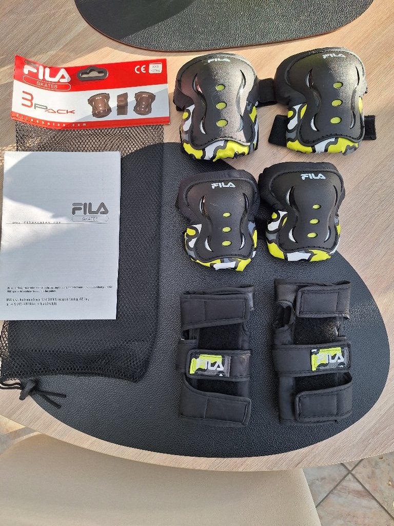 Skatebescherming Fila, Sport en Fitness, Ophalen of Verzenden, Zo goed als nieuw, Kinderen