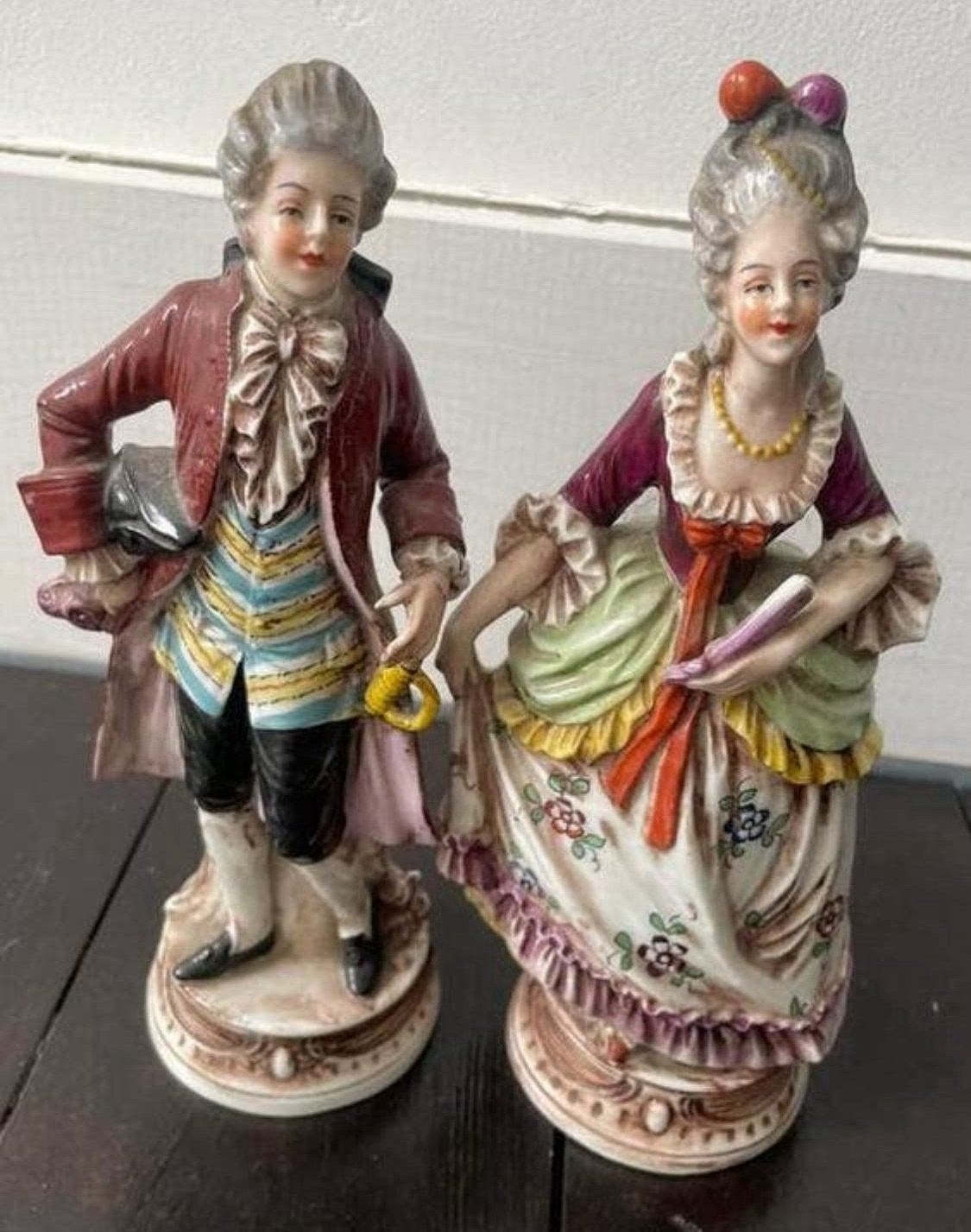 Antiek porselein biscuit rococo 18e eeuw Sitzendorf, Antiek en Kunst, Ophalen