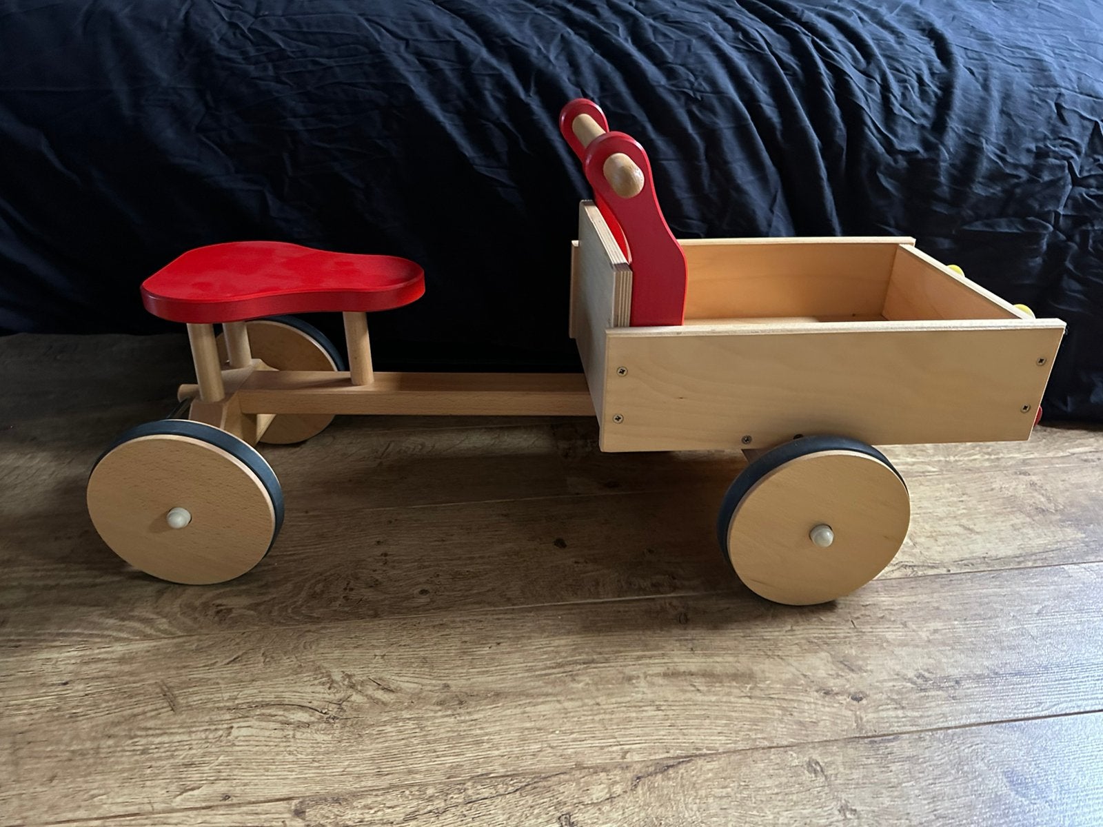 Janbibejan bakfiets, Ophalen, Zo goed als nieuw, Rij- of Hobbelspeelgoed