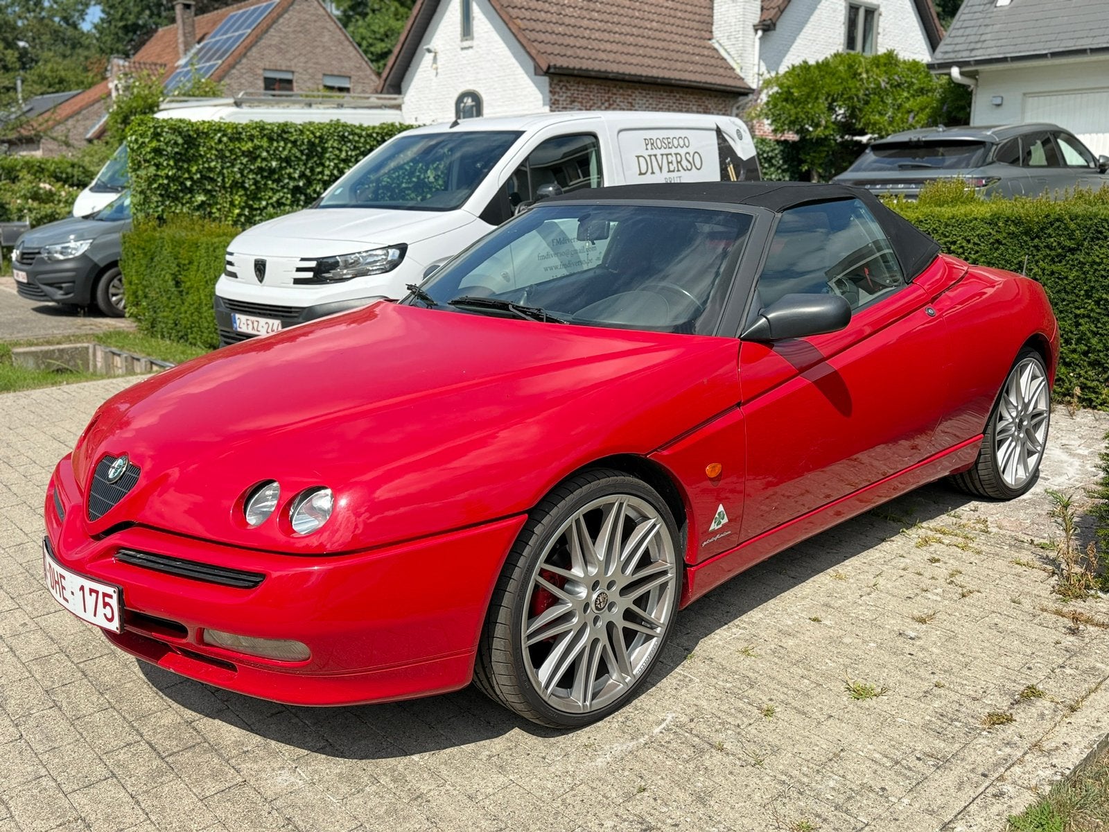 Alfa Romeo Spider - 2.0 benzine - airco - zeer nette staat!, Autos, Alfa Romeo, Cuir, Achat, Airbags, Spider