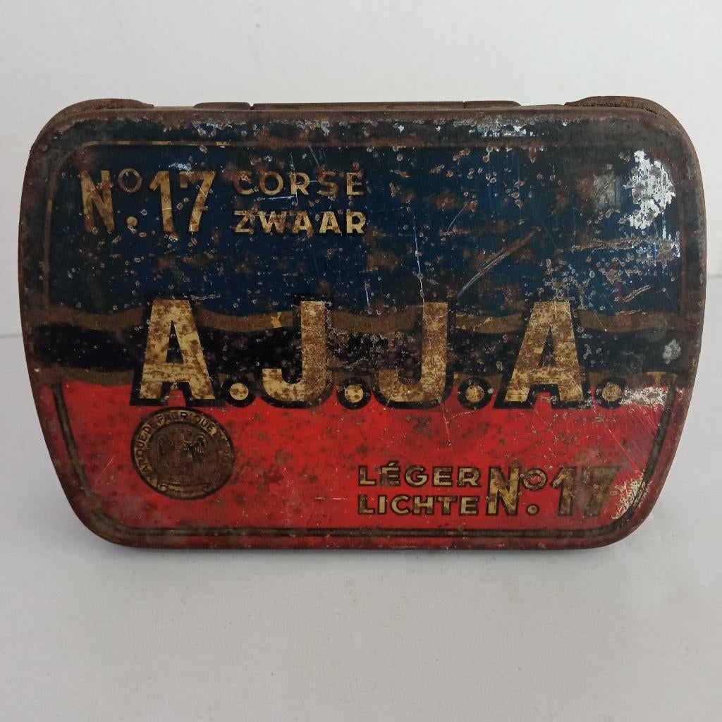 boîte A.J.J.A 17, Enlèvement ou Envoi, Utilisé, Boîtes ou marques d'allumettes