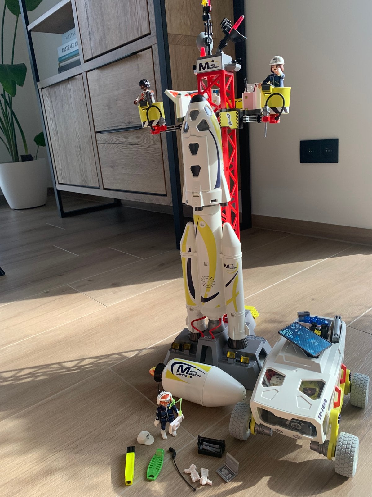 Playmobil space lanceerplatform en Mars verkenningsvooertuig, Enfants & Bébés, Jouets | Playmobil, Enlèvement ou Envoi, Autres séries