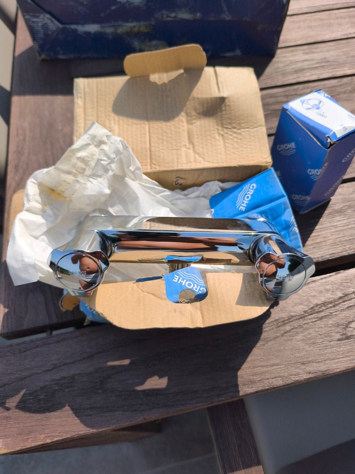 Robinet grohe, Enlèvement, Robinet