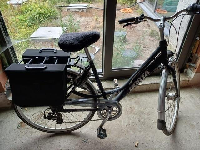 fiets, Fietsen en Brommers, Fietsen | Dames | Damesfietsen, Ophalen, Zo goed als nieuw