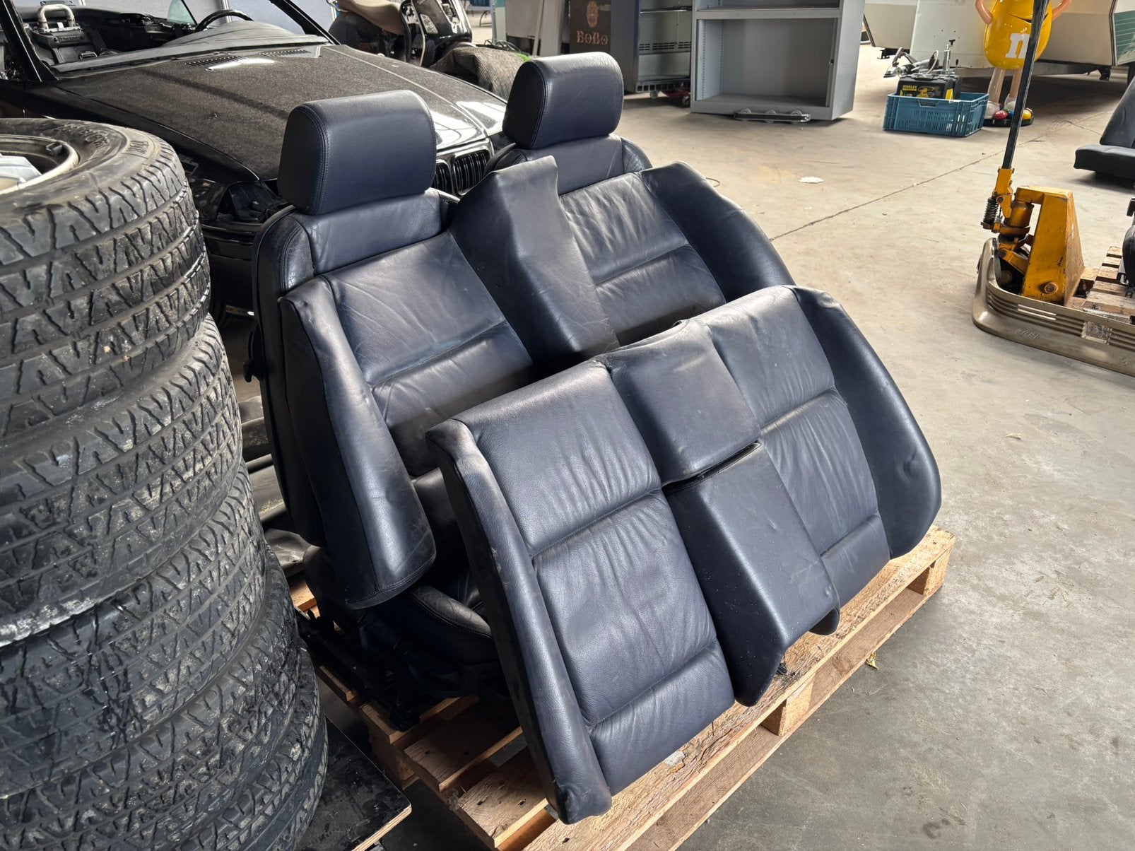 Bmw e36 Cabrio/Coupe Leder Sport interieur te koop., Auto-onderdelen, Ophalen, BMW