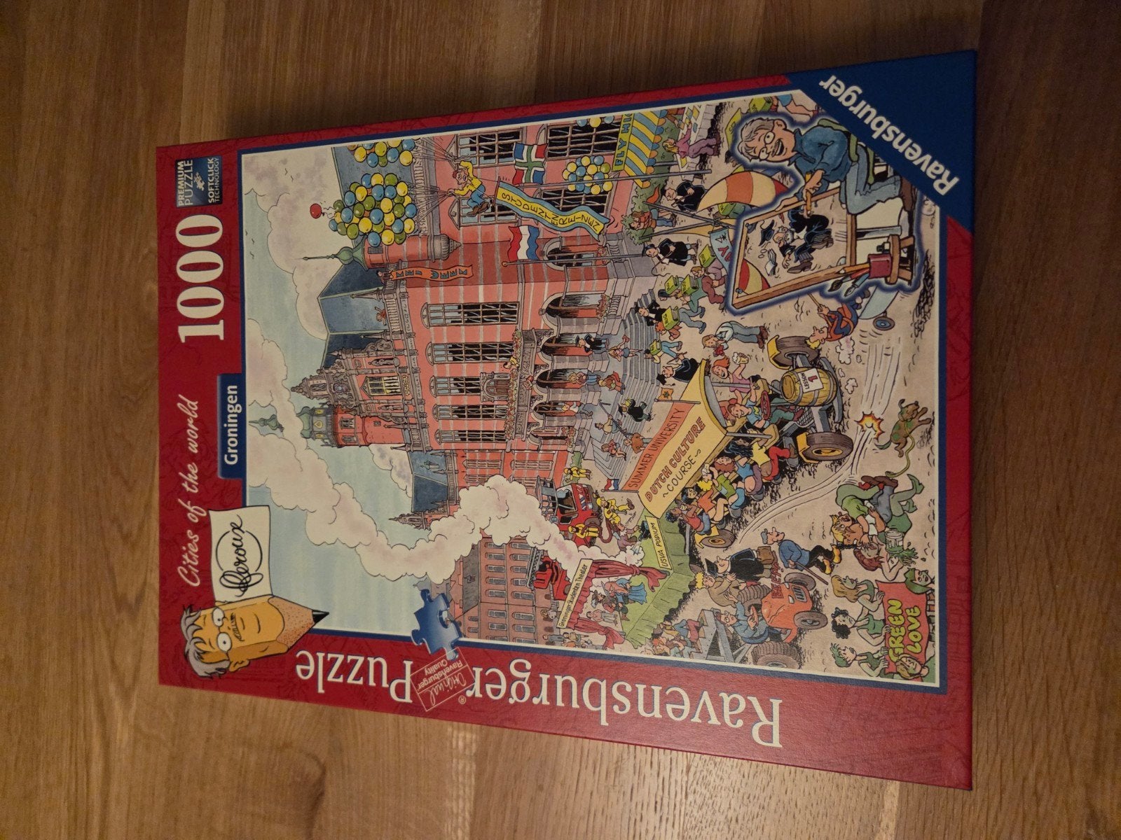 Nouveau puzzle Ravensburger Groningen 1000 pièces, Enlèvement ou Envoi, 500 à 1500 pièces, Neuf, Puzzle