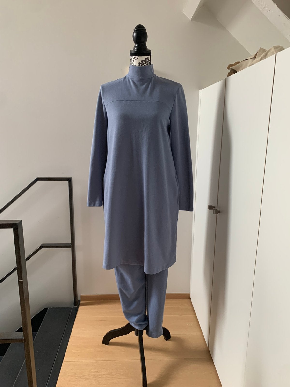 costume de maison, Enlèvement ou Envoi, Porté, Taille 38/40 (M), Bleu