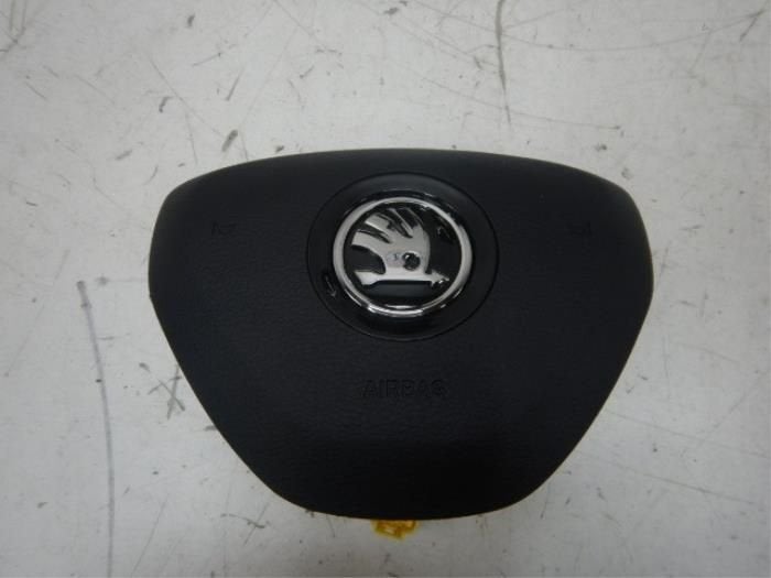 Skoda Octavia III Stuurairbag ( Stuur Airbag Airbags), Ophalen of Verzenden, Gebruikt
